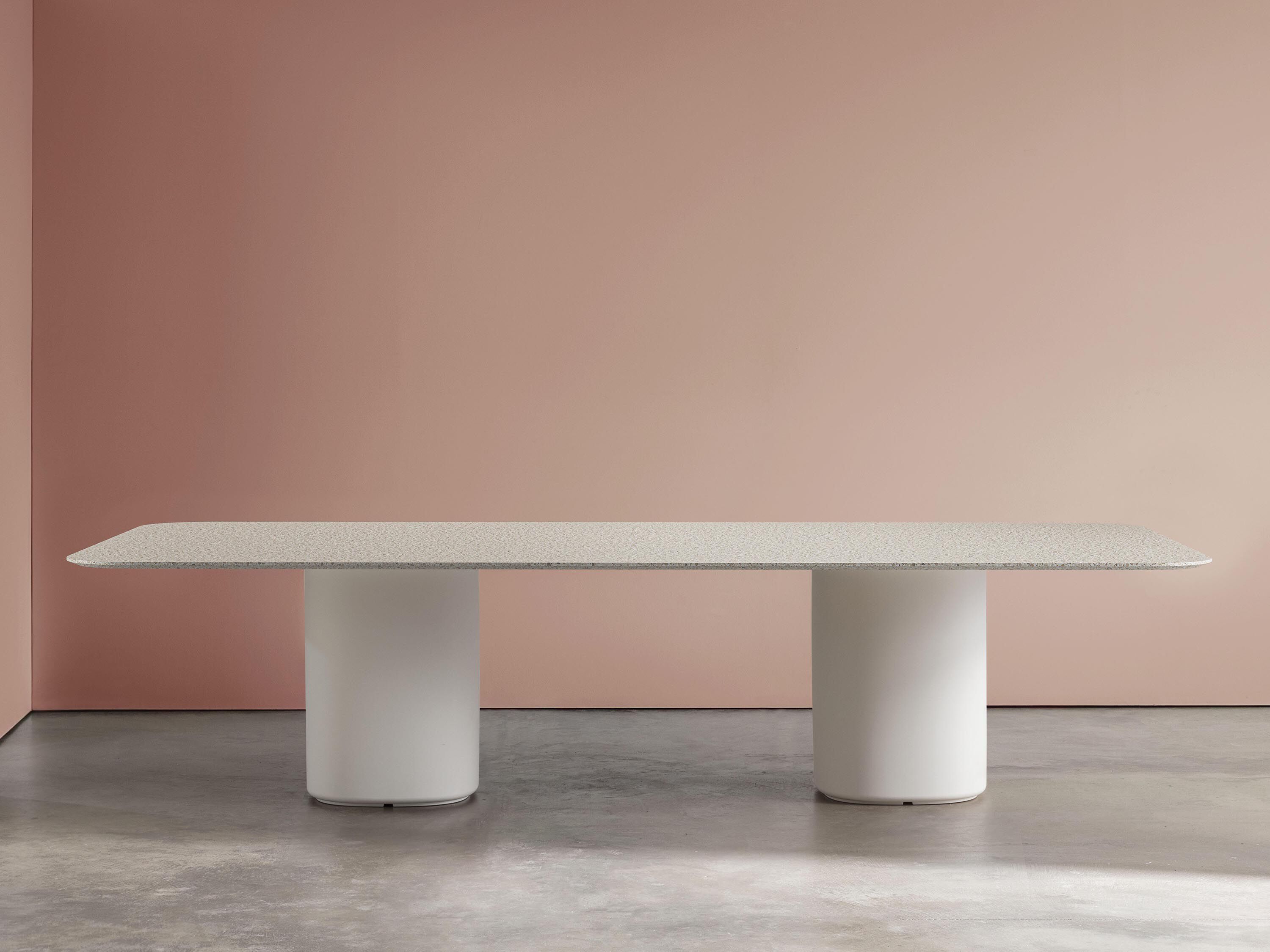 Прямоугольный стол с термополимерным основанием Andreu World Solid Outdoor ARCH-00037833 - Вид №1