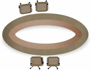 José Martínez Medina Модульный стол для переговоров из дерева