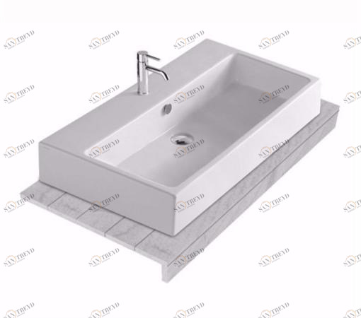 GALASSIA Столешница для умывальника из лиственницы Plus design sun-id-1449825