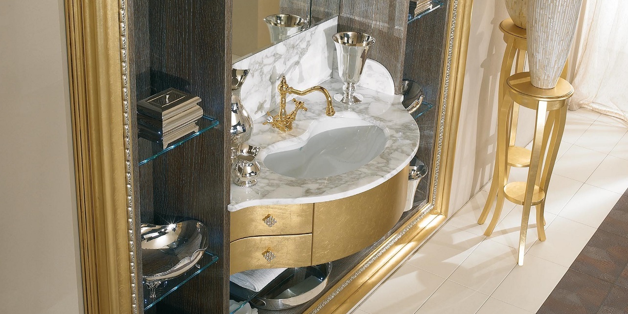 Комплект мебели для ванной 55/3 LINEATRE QUADRO’ 553 - Вид №2