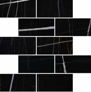 Мозаика K-1004/CR/m13 Marble Trend NERO DORATO 30.7х30.7