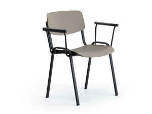 Полипропиленовый стул для конференций с подлокотниками