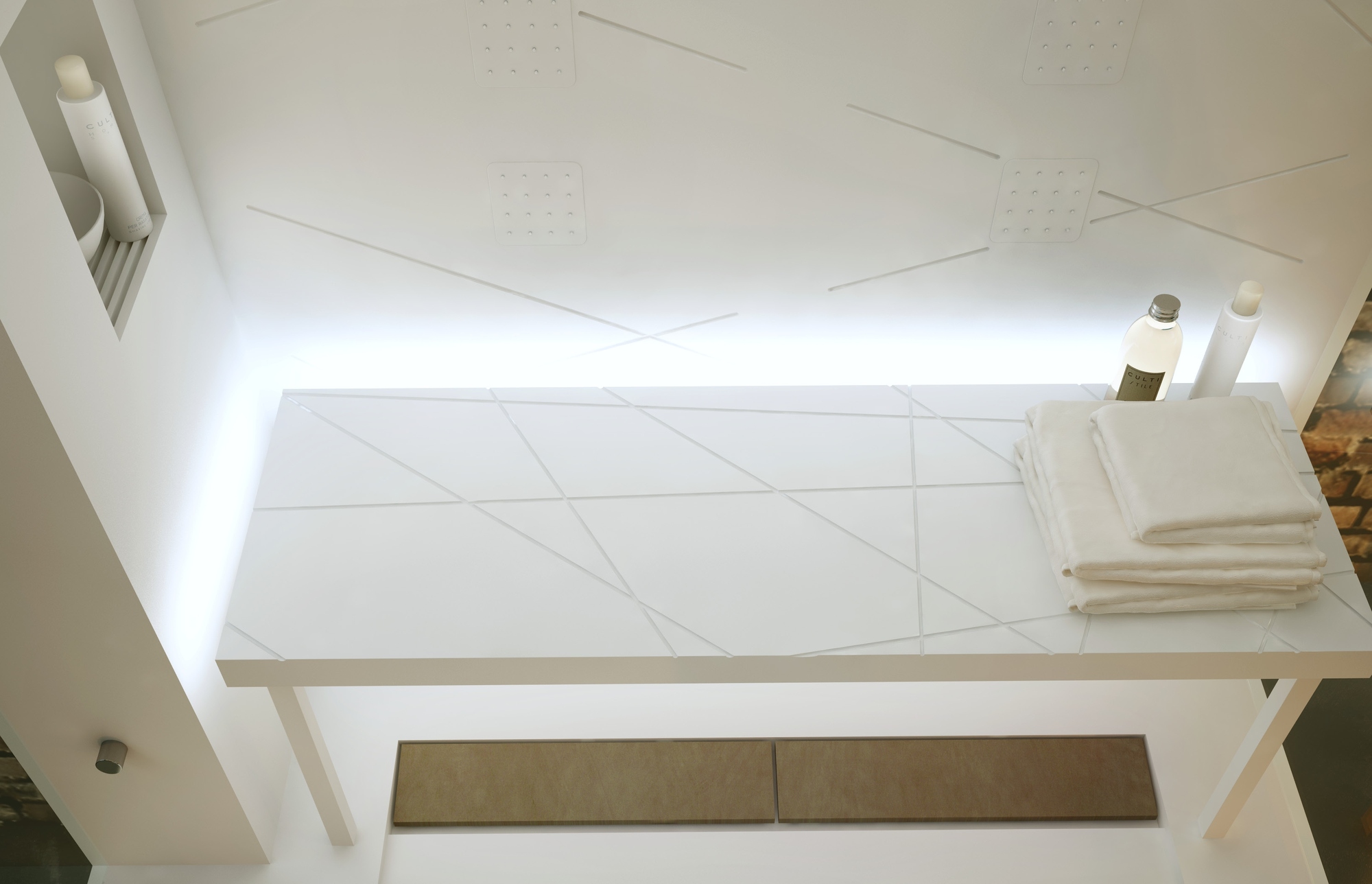 Moma Design Хаммам пристенный KING SIZE3 белый SEHMKS3 - Вид №4