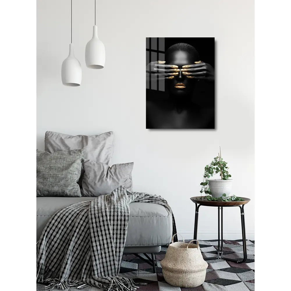 Картина на стекле "Не смотрю золото" 60x80 см 82924213 STLM-2078876 ARTABOSKO  - Вид №4