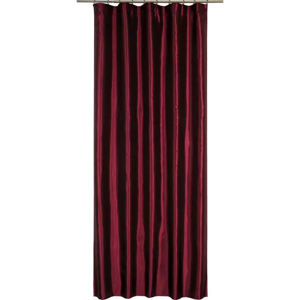 Штора на ленте Taffy Cabaret 2 140х260 см цвет красный 82111944 STLM-2084292 Santreyd 
