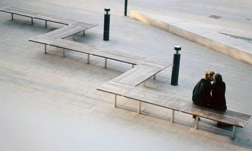 VESTRE Скамья из стали и дерева без спинки April sun-id-1382695 - Вид №1