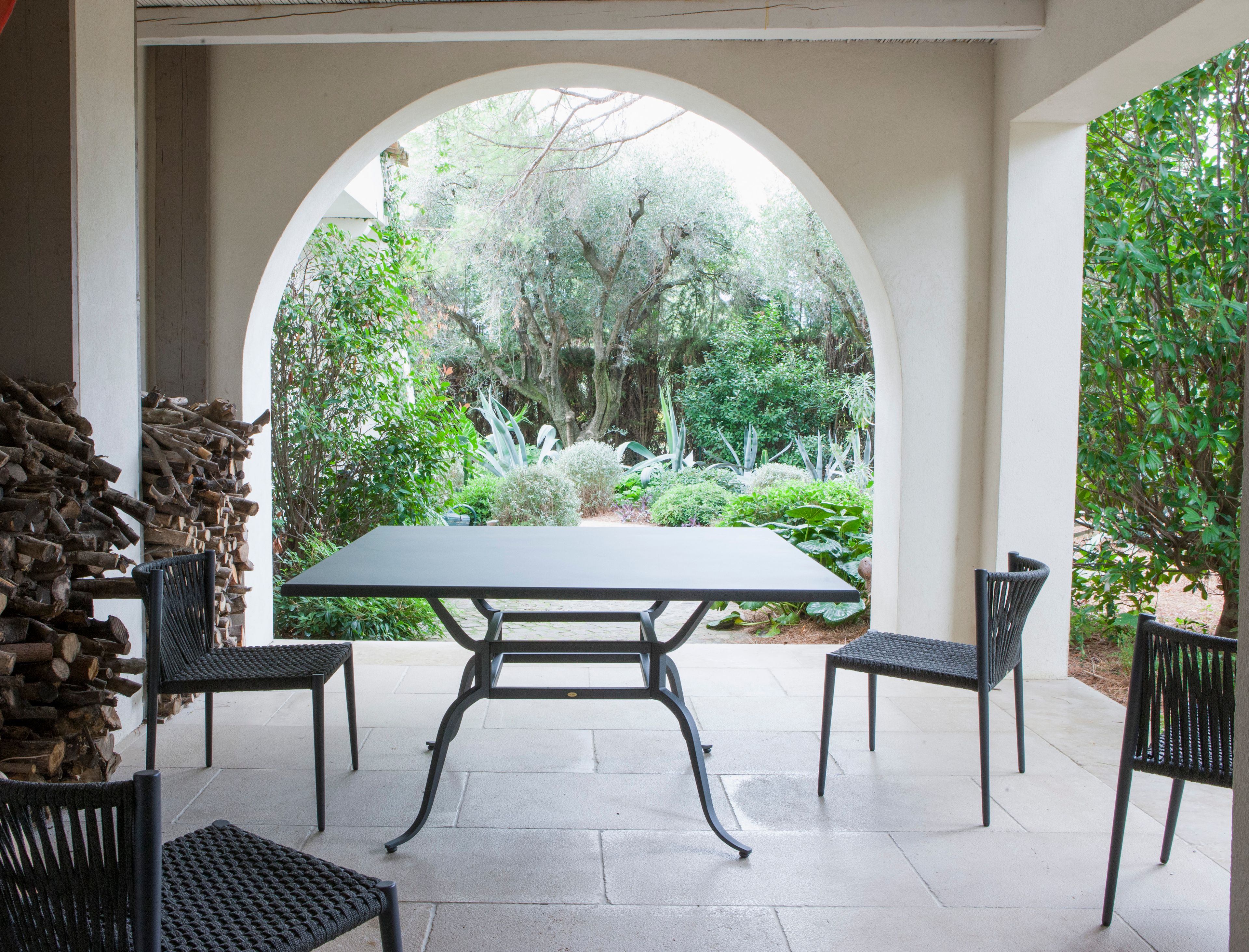 Железный квадратный стол Unopiù Тоскана ARCH-00141679 - Вид №2