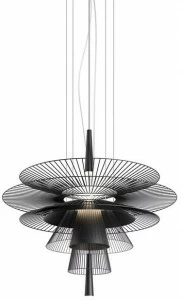 Forestier Подвесной светильник прямого и отраженного света из металла  21520/21/22/23/24/25