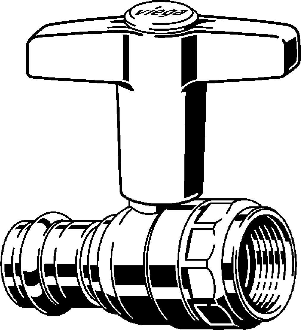 Viega Шаровой кран Easytop 2275.4 (746803) 746 803 - Вид №1