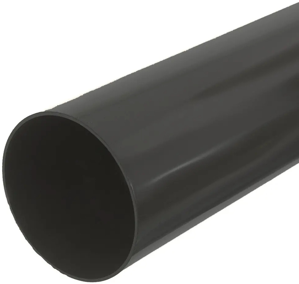 84802183 Труба водосточная Dacha 80 мм 3 м цвет серый STLM-1017341