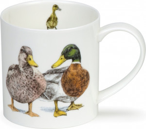 10620776 Dunoon Кружка Dunoon "Утки.Оркни" 350мл Фарфор костяной
