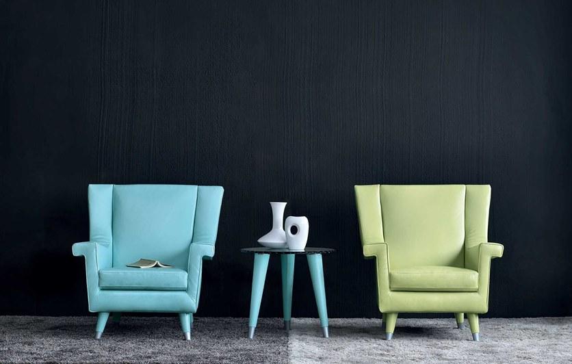 Bodema Кожаное кресло Bergere Havana Hav001/hav002 - Вид №3