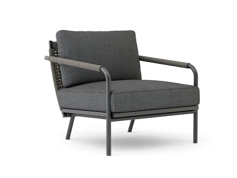 Алюминиевое мягкое садовое кресло с подлокотниками Walters Coast ARCH-00075072