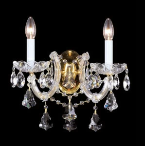 Бра Crystal Lux Diva AP2 CRYSTAL LUX СВЕЧА 077376 Прозрачный;серебро