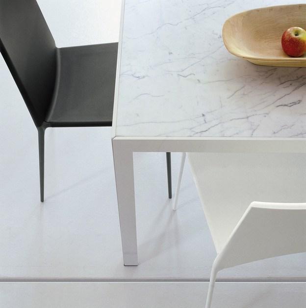 B&B Italia Прямоугольный стол из стали и стекла The table sun-id-1436131 - Вид №1