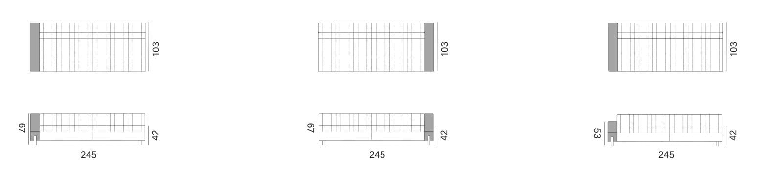 Угловой диван из ткани Capital Collection ARCH-00073727 - Вид №12