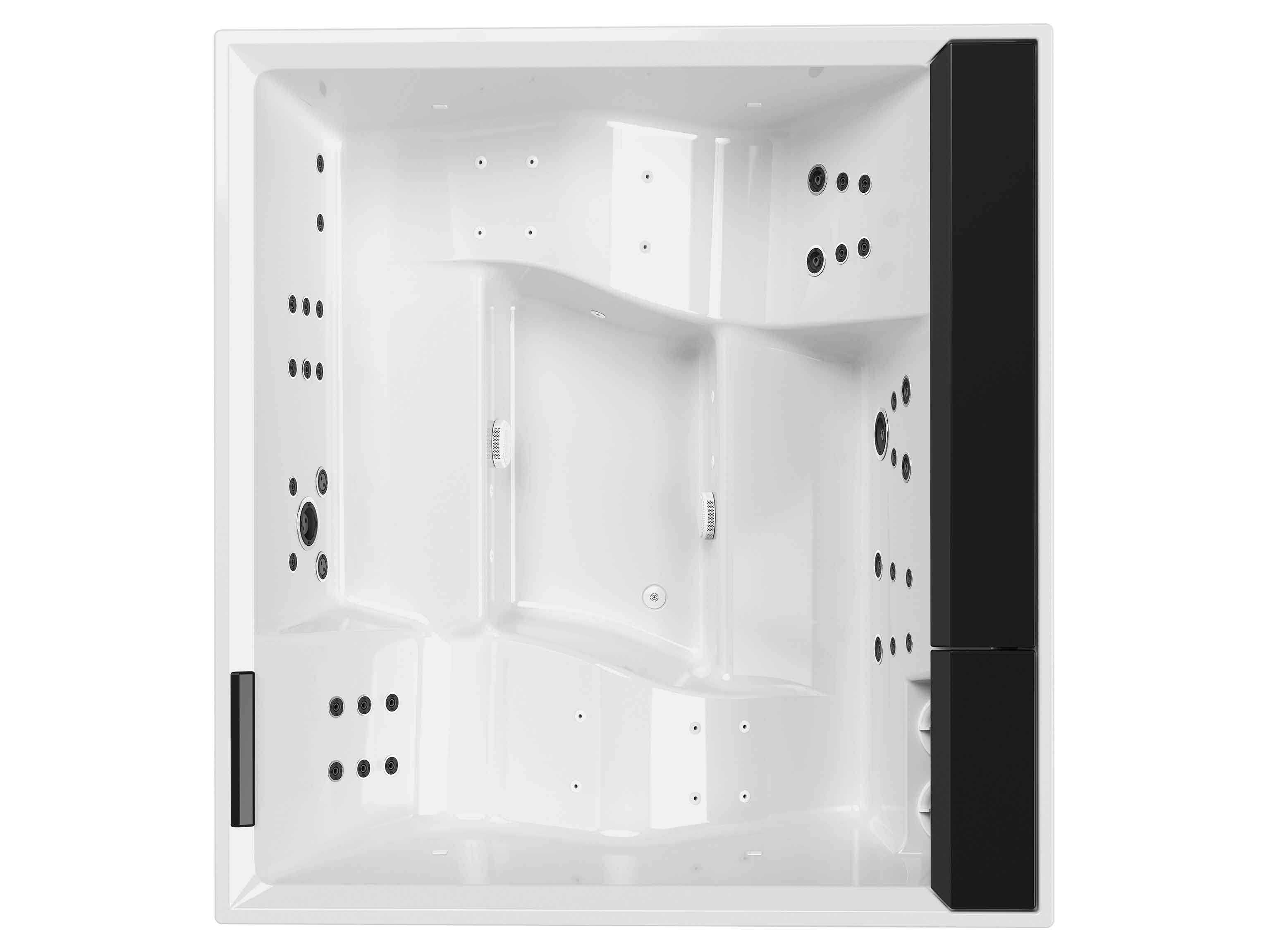 Мини-бассейн с гидромассажем на 6 мест для отдыха на открытом воздухе Novellini Divina-Outdoor Spa ARCH-00079651 - Вид №4