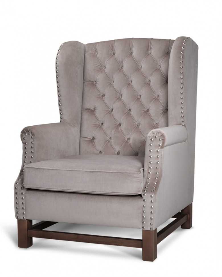 Кресло Jerome серое ICON DESIGNE ДИЗАЙНЕРСКИЕ 178020 Серый  - Вид №1