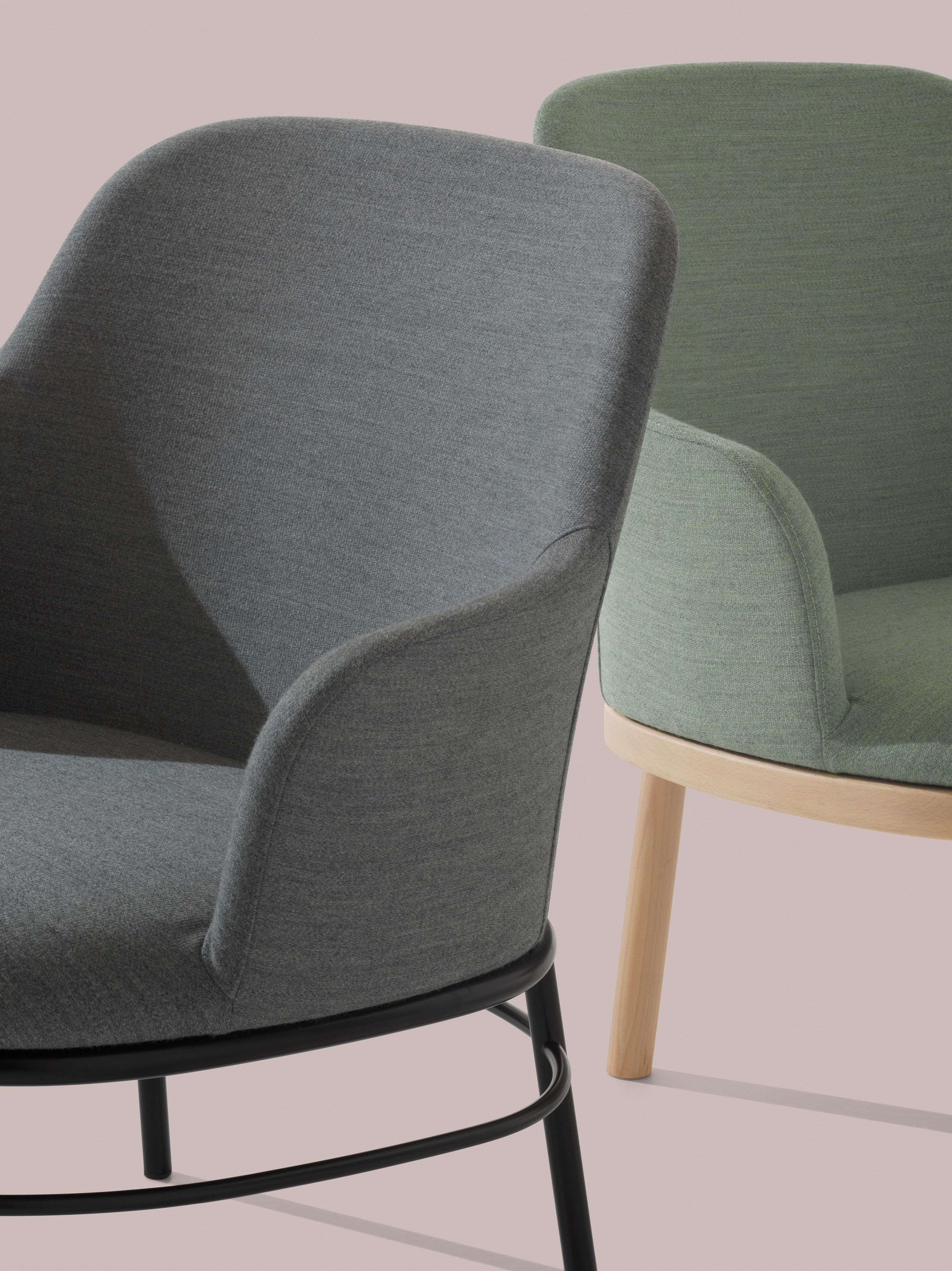 Тканевое кресло с подлокотниками Et al Agami ARCH-00092730 - Вид №2