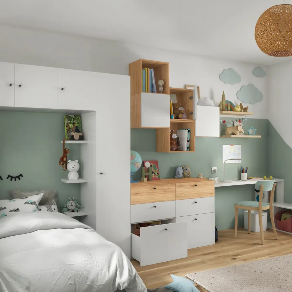 Рабочая лампа настольная светодиодная Inspire Mei цвет белый 82042750 STLM-2134636  - Вид №5