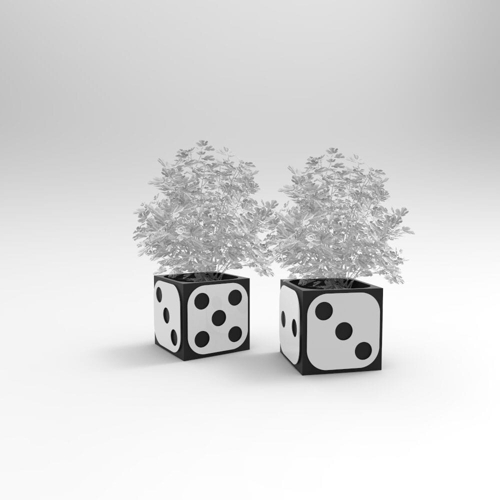 Квадратная стальная плантатор CITYSì DADI ARCH-00125549 - Вид №4