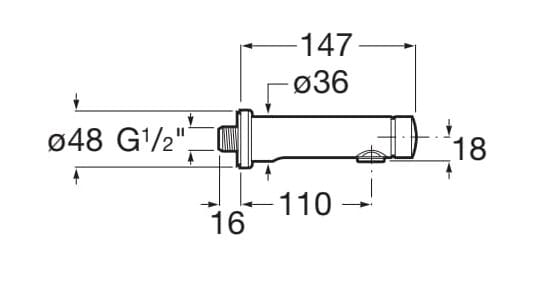 Смеситель для раковины с таймером Roca Avant ARCH-00102215 - Вид №2