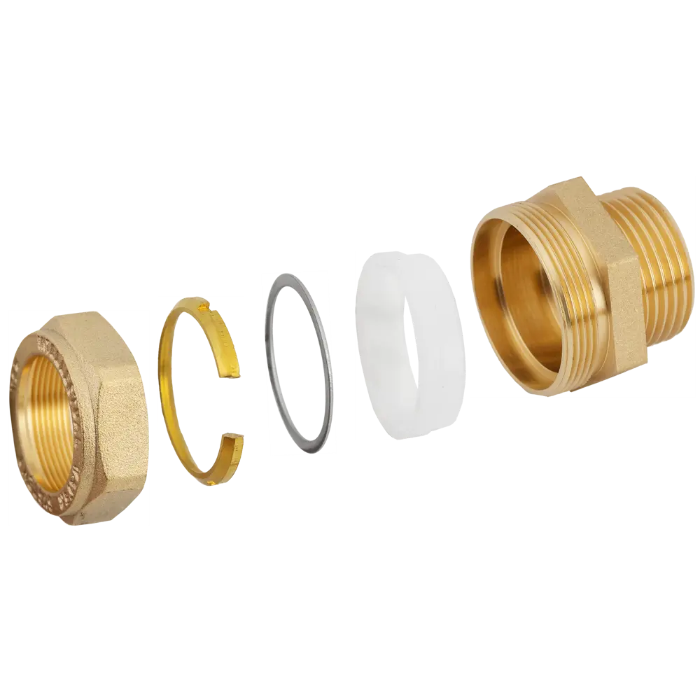 Обжимная муфта Stahlmann 25×1" для гофрированных труб 82650025 STLM-0032854 - Вид №1