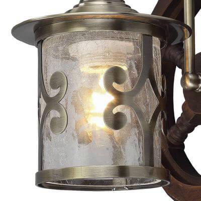 Бра настенное коричневое Seven Fires "Палермо" 30459.02.93.01 SEVEN FIRES МОРСКАЯ, ШТУРВАЛ 00-3929691 Коричневый  - Вид №3