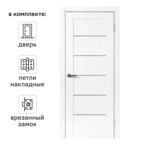 PORTIKA Межкомнатная дверь Богема с тонированным стеклом 89407904