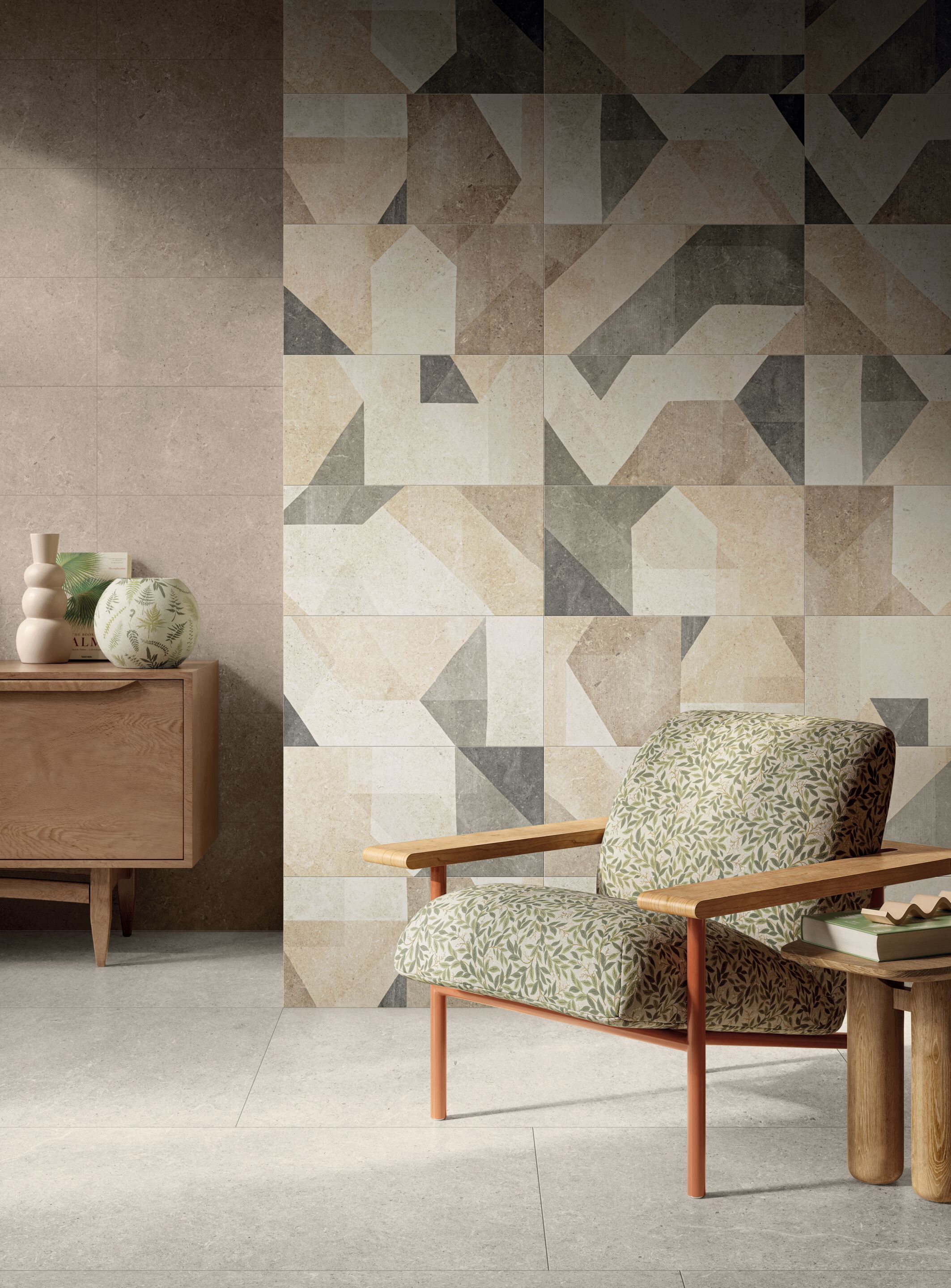 Пол / облицовка керамогранита с эффектом камня Panaria Ceramica Surround ARCH-00101221 - Вид №2