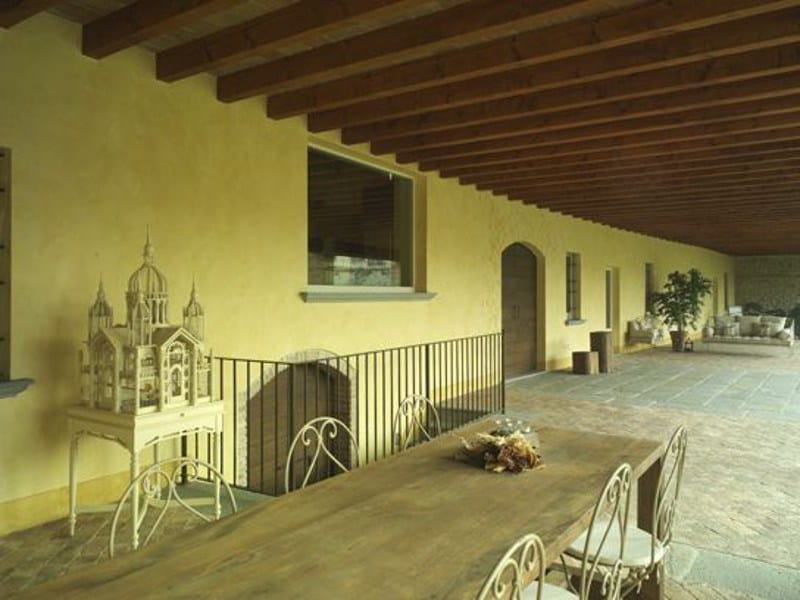 Деревянная распашная оконная дверь с тройным остеклением Carminati Klima 92 ARCH-00054228 - Вид №1