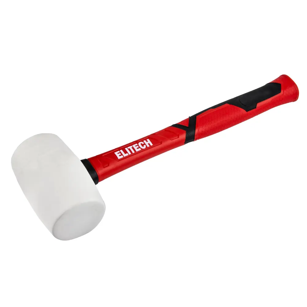 Киянка резиновая Elitech с фиберглассовой ручкой 450 г 89407125 STLM-1572716 - Вид №3