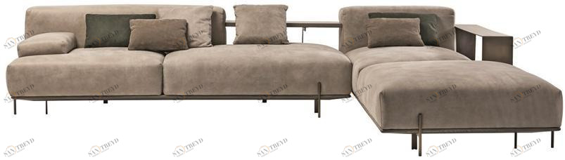 Shake Модульный диван из нубука Soho sun-id-1410522