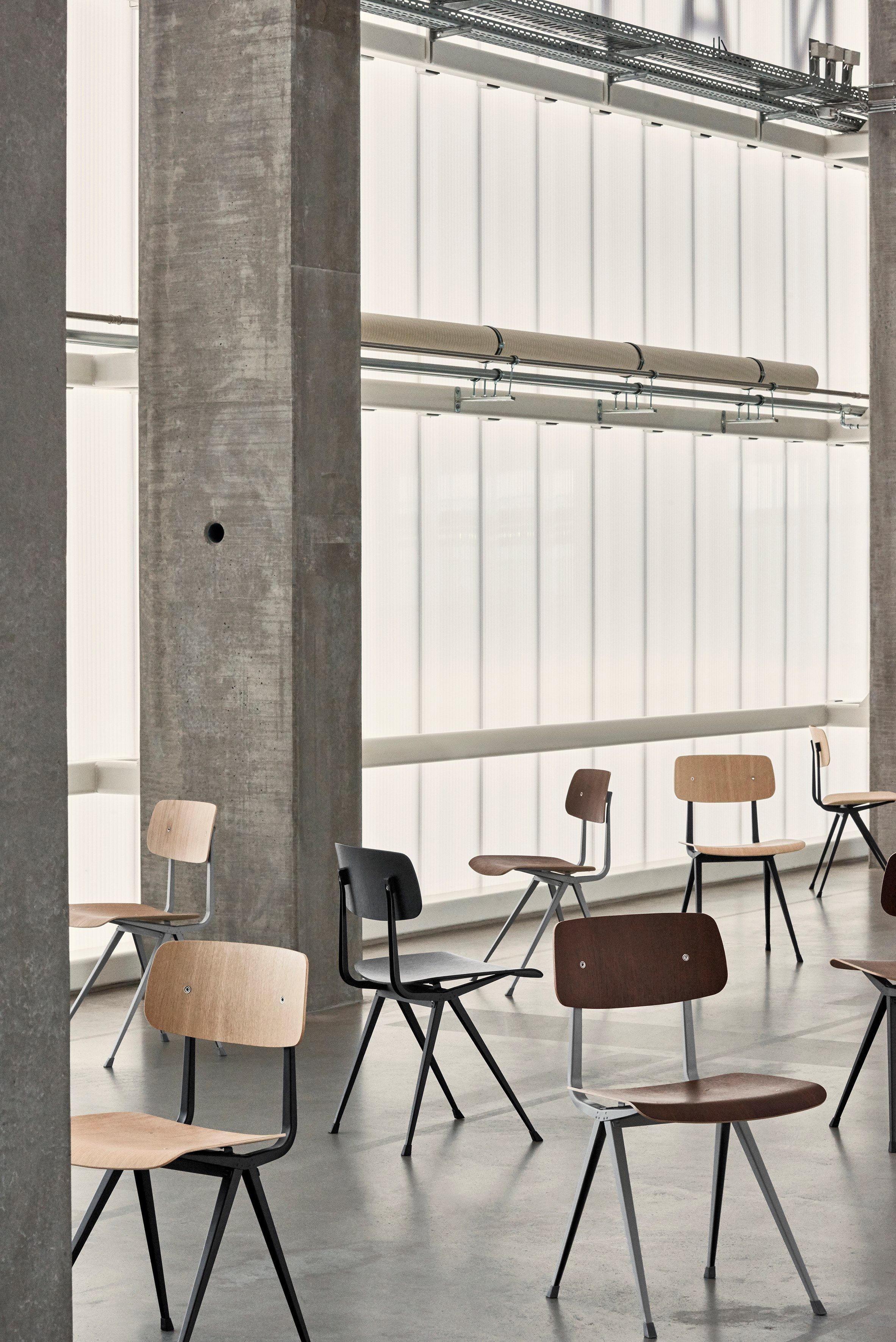 Стул из стали и дерева Hay RESULT ARCH-00144757 - Вид №90