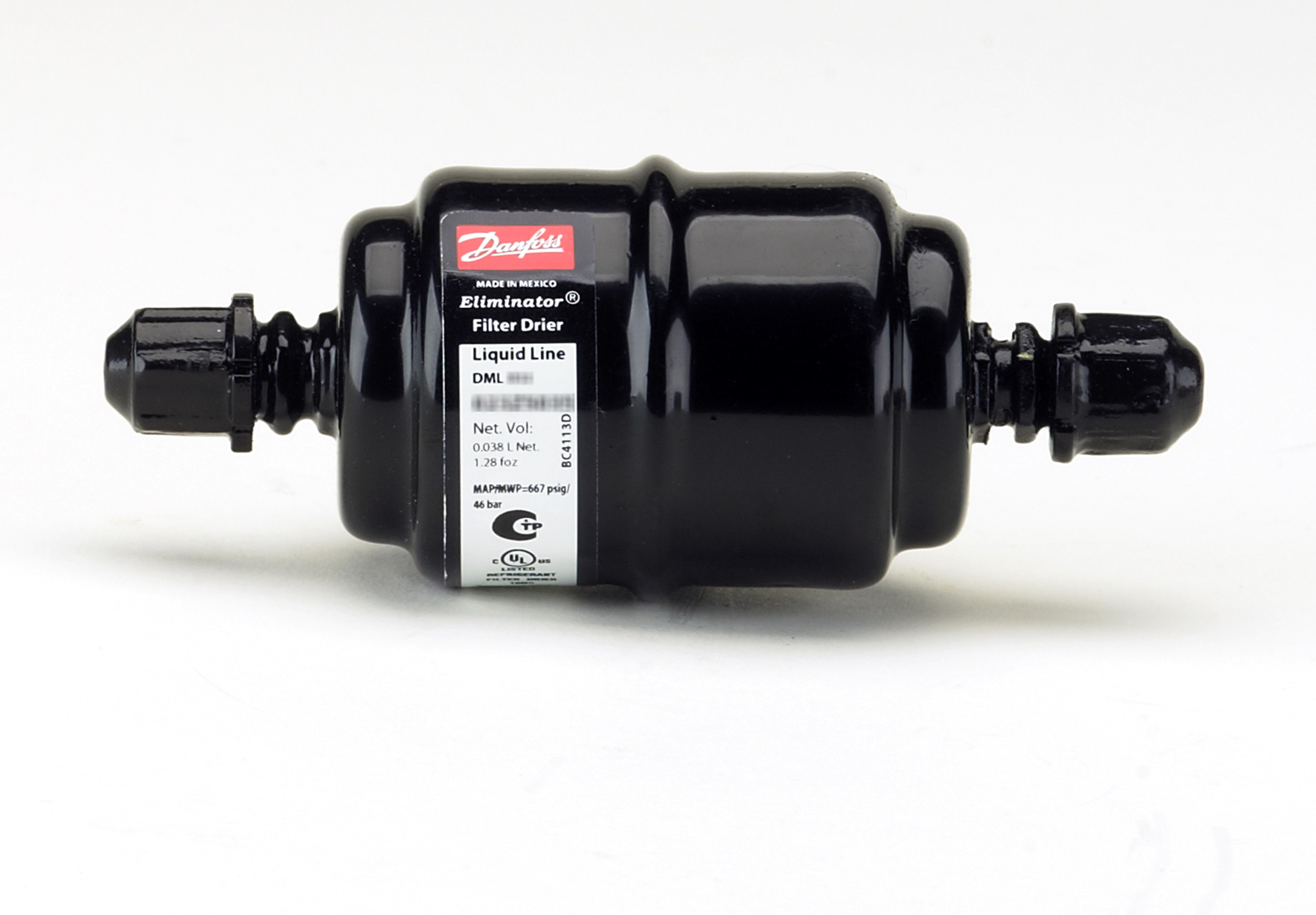 Danfoss DML — неразборные фильтры-осушители DML 165s Фильтр-осушитель 023Z506891  - Вид №15