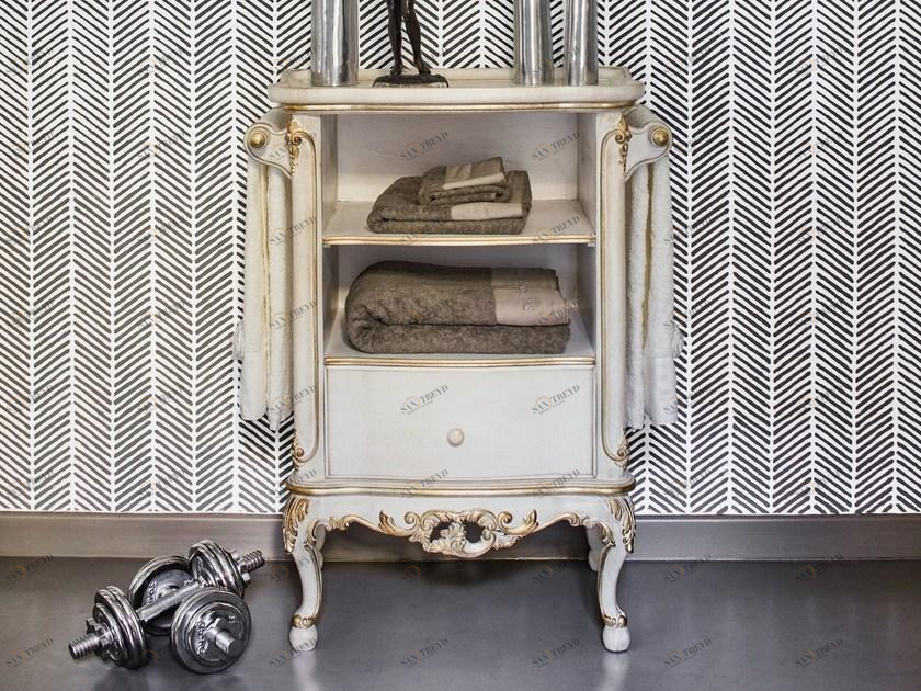 Grifoni Silvano Деревянный шкаф для ванной с ящиками sun-id-1434855