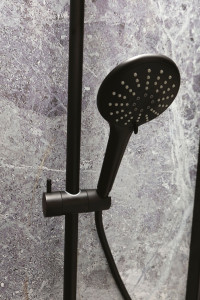 Латунная настенная душевая колонна с душем