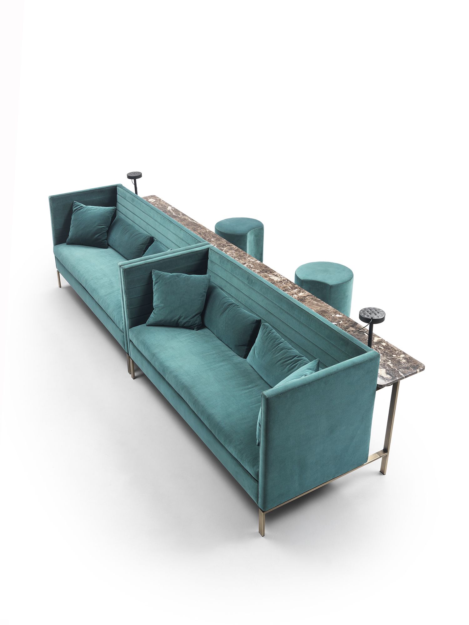 Модульная ткань круглый пуф Marelli APP ARCH-00051070 - Вид №6