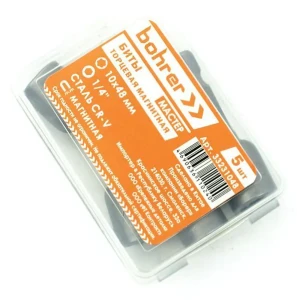 Бита торцевая магнитная Bohrer Мастер 33231048 10x48 мм, 5 шт.