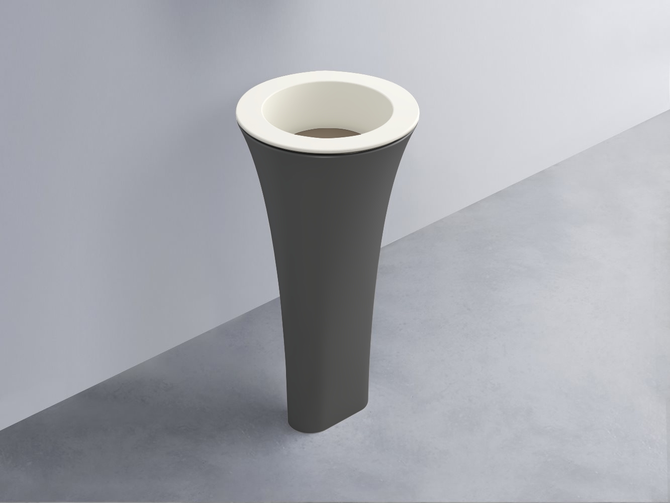 AMLA45-TL+AMPILT-AN+AMCOLT-CM Раковина Amedeo Tondo отдельностоящая cielo Enjoy + Amedeo Ceramica Cielo