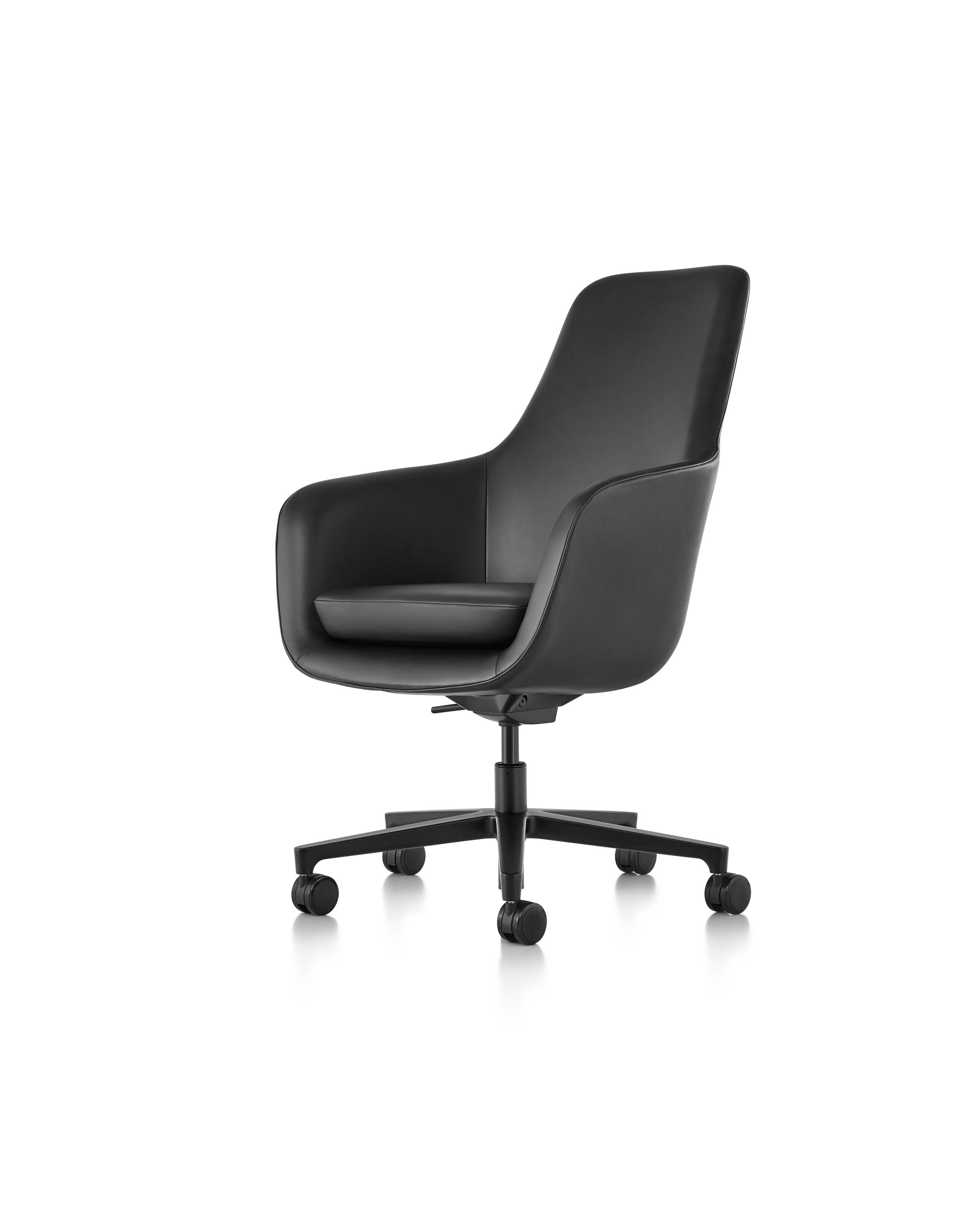Ткань поворотный операционный офисный стул с колесами Herman Miller Saiba ARCH-00053276 - Вид №29