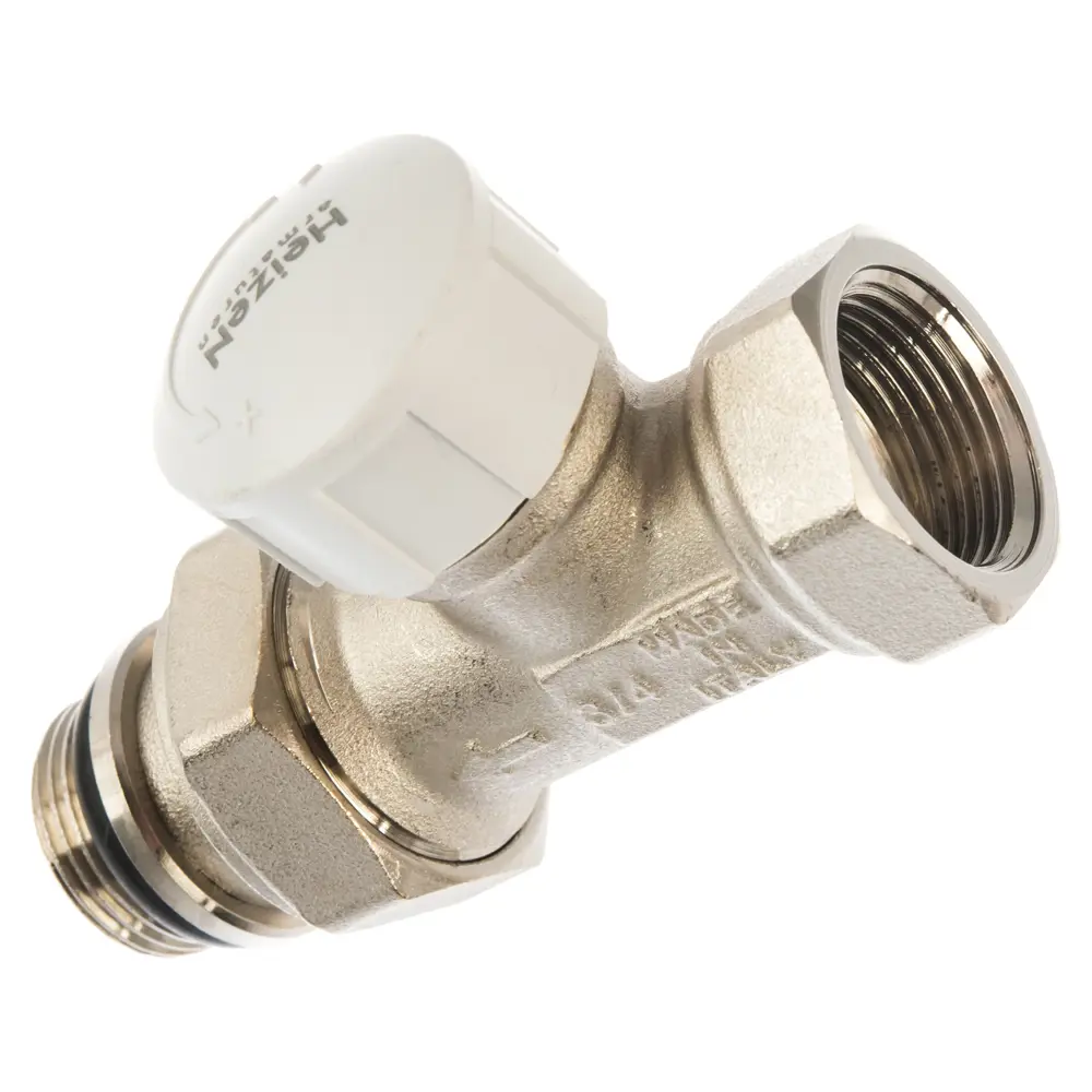 Термостатический клапан Heizen для радиатора прямой 3/4" с полусгоном 15128816 STLM-0005506 - Вид №1