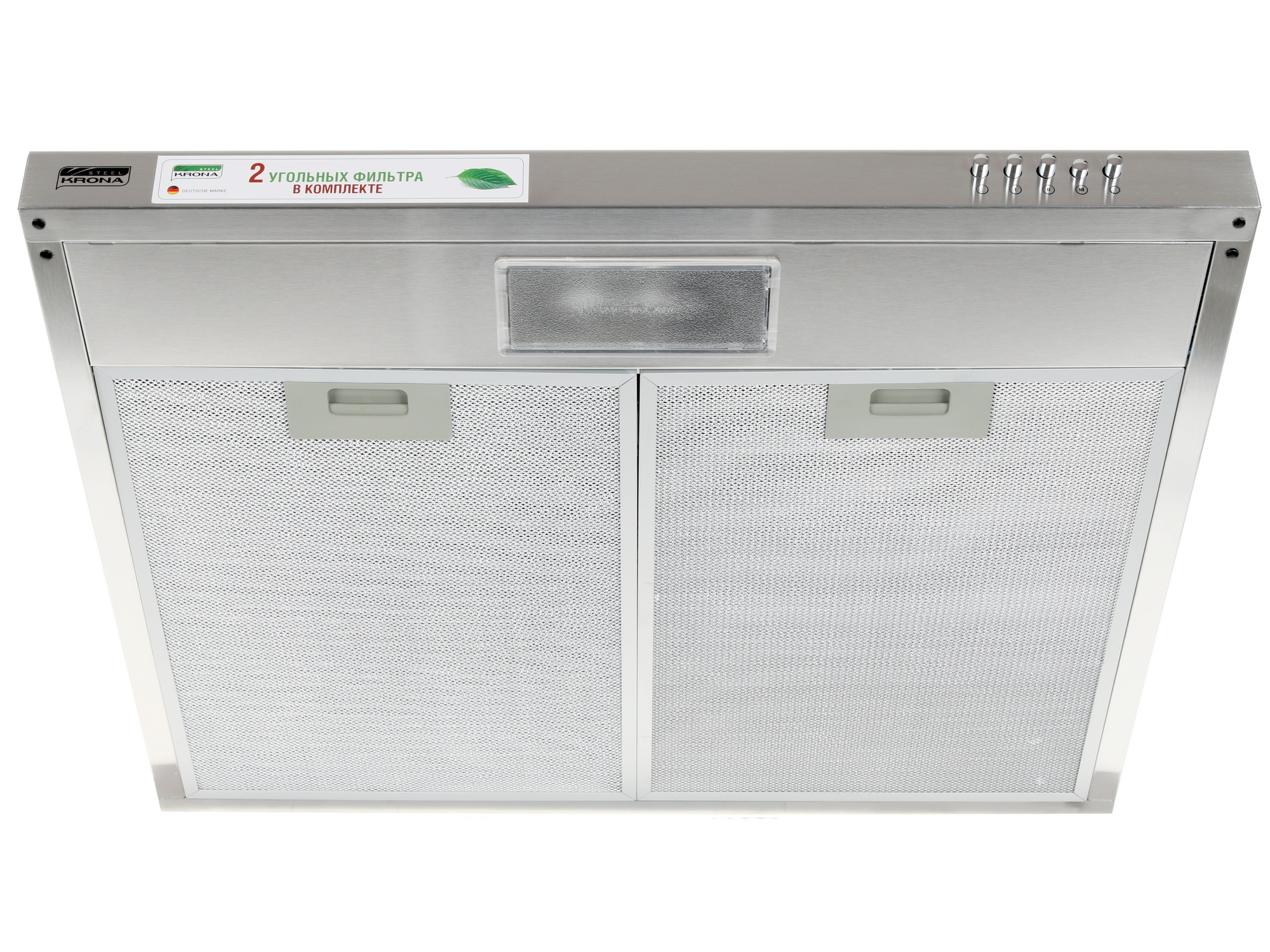 1113959 Вытяжка подвесная KRONA JESSICA SLIM PB 600 серый STDN-0117654 - Вид №2