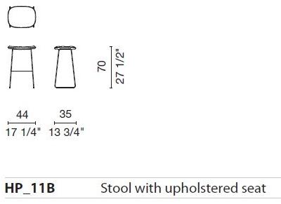 Cappellini Стул с обивкой из кожи или ткани sun-id-1378058 - Вид №4
