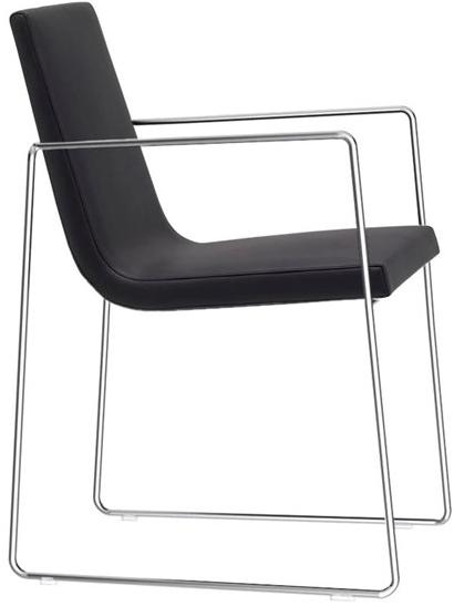 Andreu World Штабелируемое мягкое кресло-санки Lineal comfort So0595 - Вид №3