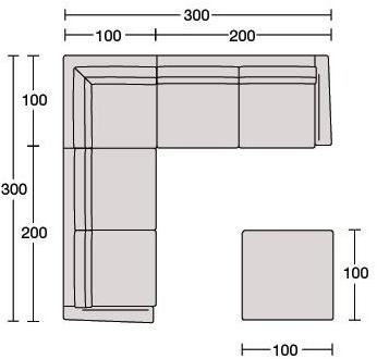 CTS SALOTTI Модульный диван с шезлонгом Passion sun-id-1381698 - Вид №2
