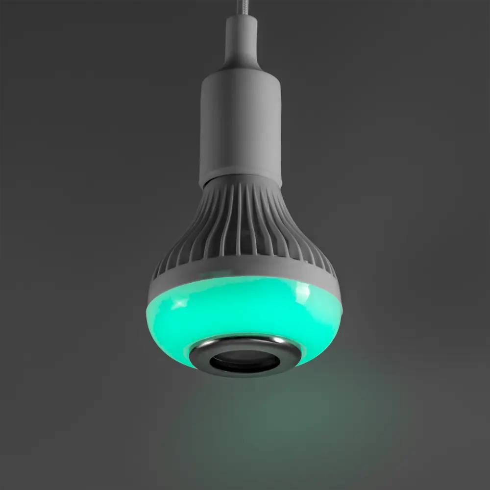Лампа светодиодная Music E27 230 В 10 Вт 800 лм, регулируемый цвет света RGB, музыкальная, подключение к смартфону 83823863 STLM-2211023 Santreyd  - Вид №12