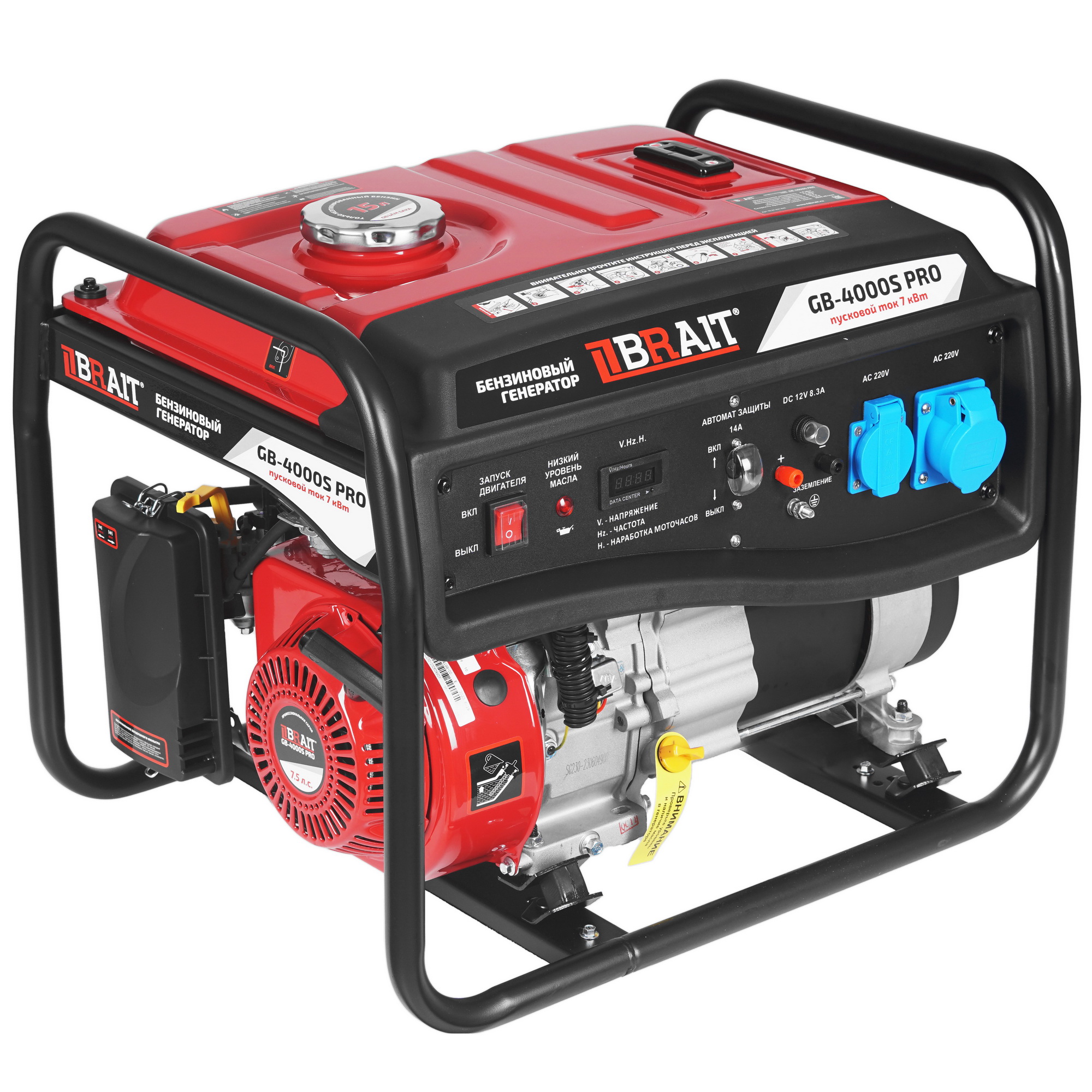 Электрогенератор   бензиновый Brait GB4000S PRO 9230899 STDN-0076258