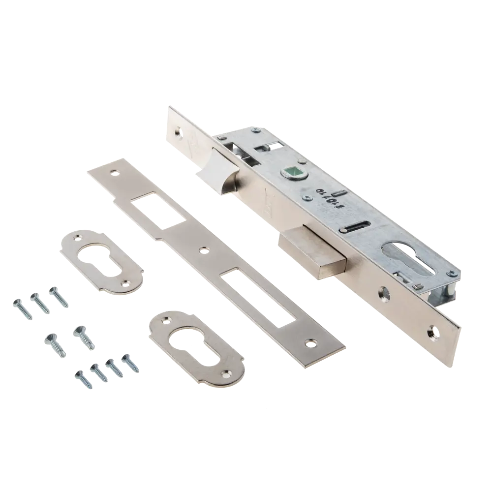 Замок врезной Kale 153-85BS25 с поворотной защелкой 84229506 STLM-0047252 - Вид №3