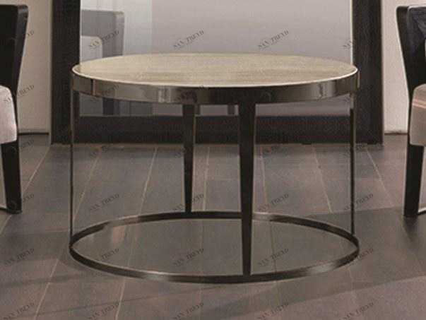 Longhi Круглый журнальный столик из мрамора Loveluxe Y 715